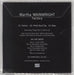 Martha Wainwright Factory UK Promo CD-R acetate