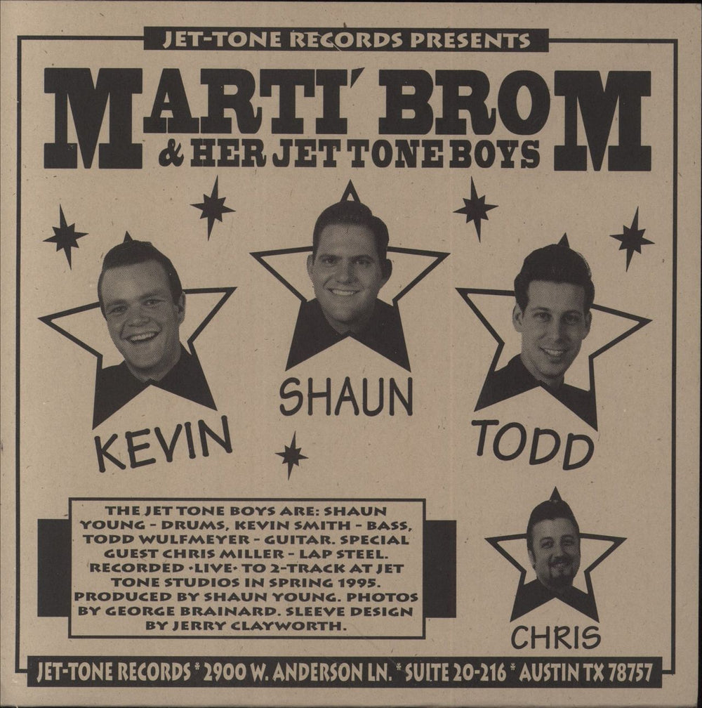 Marti Brom Don't Stop - Red Vinyl US 7" vinyl single (7 inch record / 45)