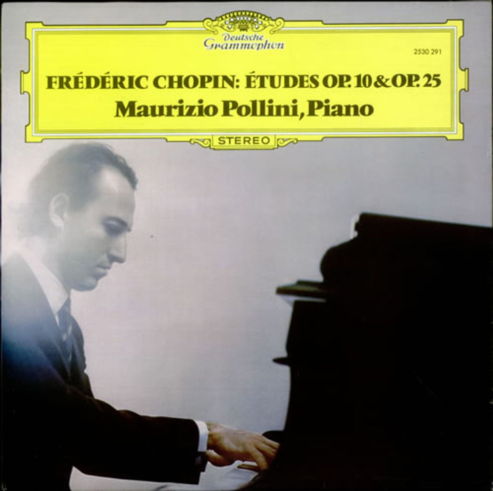 Maurizio Pollini Chopin: Études Op. 10 & Op. 25 UK vinyl LP album (LP record) 2530291