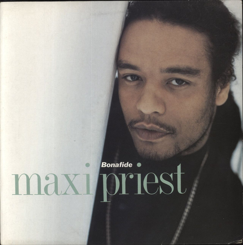 Maxi Priest Bonafide German vinyl LP album (LP record) DIX92