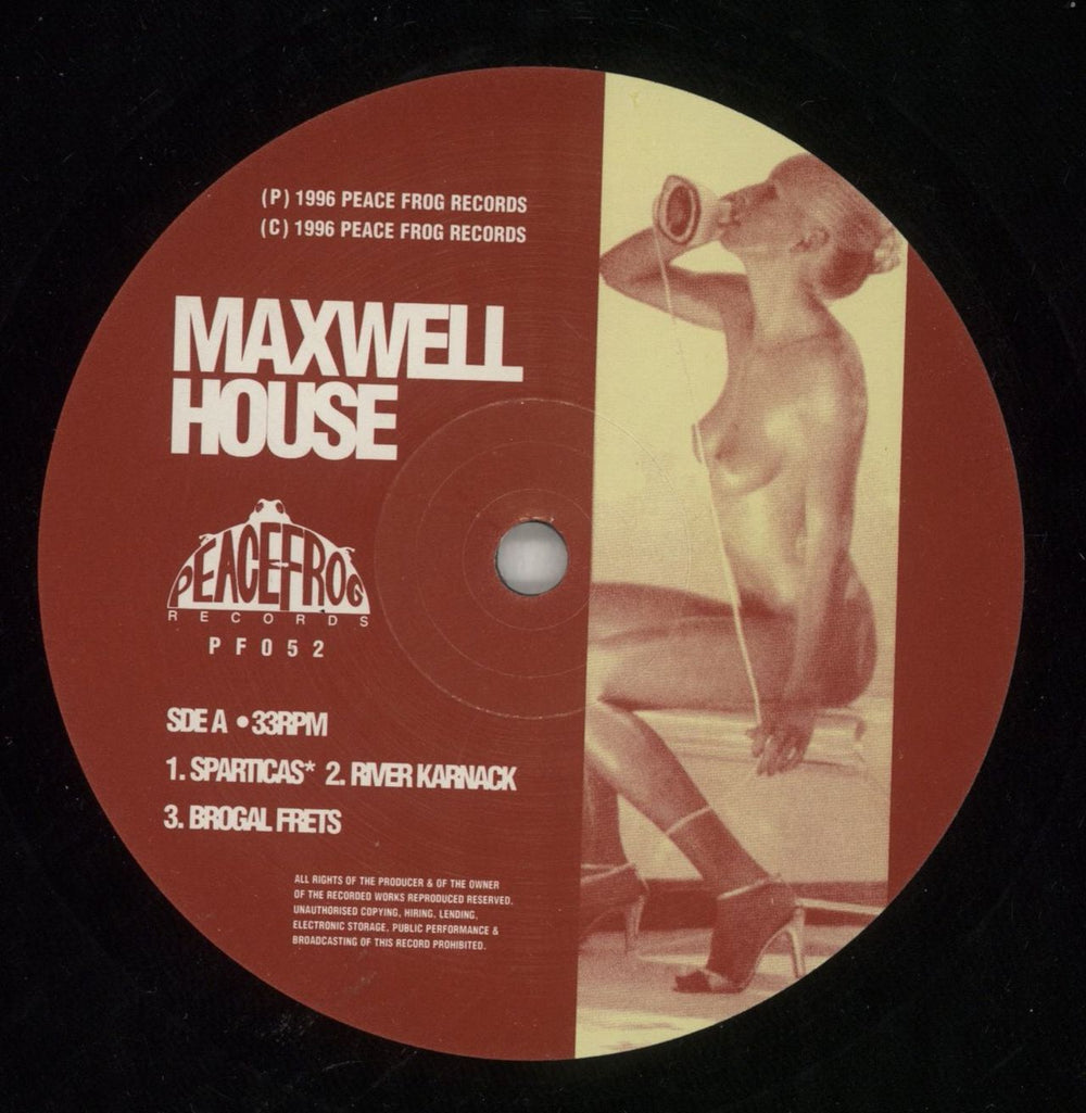 Maxwell House Maxwell House UK vinyl LP album (LP record) 9B-LPMA868769