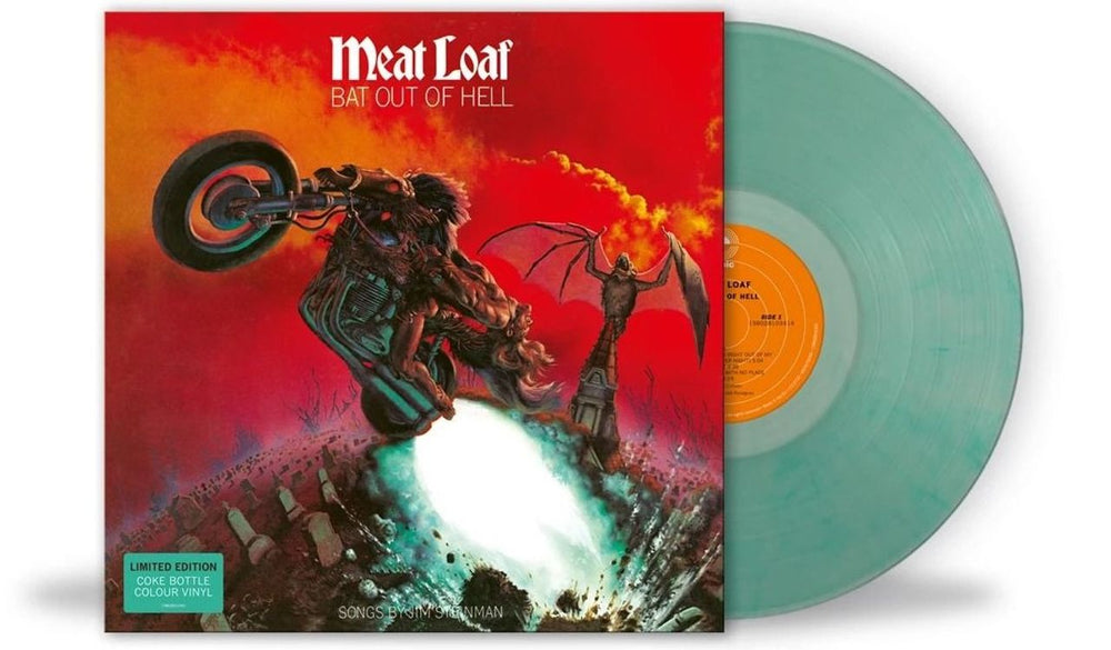 Meat Loaf Bat Out Of Hell - Coke Bottle Coloured Vinyl - Sealed UK vinyl LP album (LP record) 198028103411