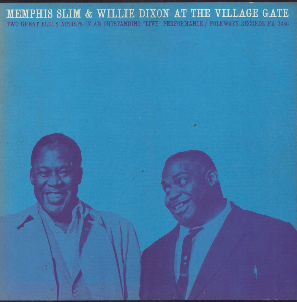 Memphis Slim At The Village Gate US vinyl LP album (LP record) FA2386