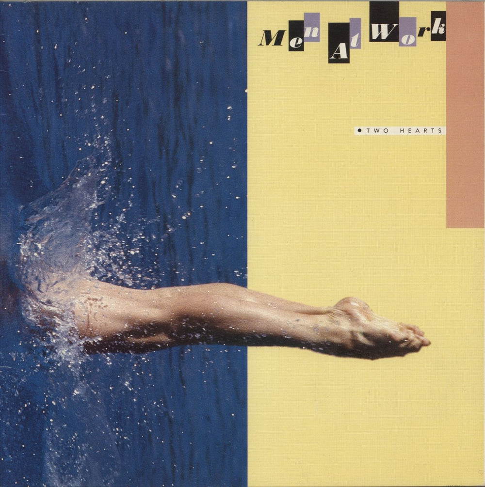 Men At Work Two Hearts New Zealand vinyl LP album (LP record) SBP8062