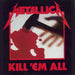 Metallica Kill 'Em All - Barcoded UK vinyl LP album (LP record) MFN7