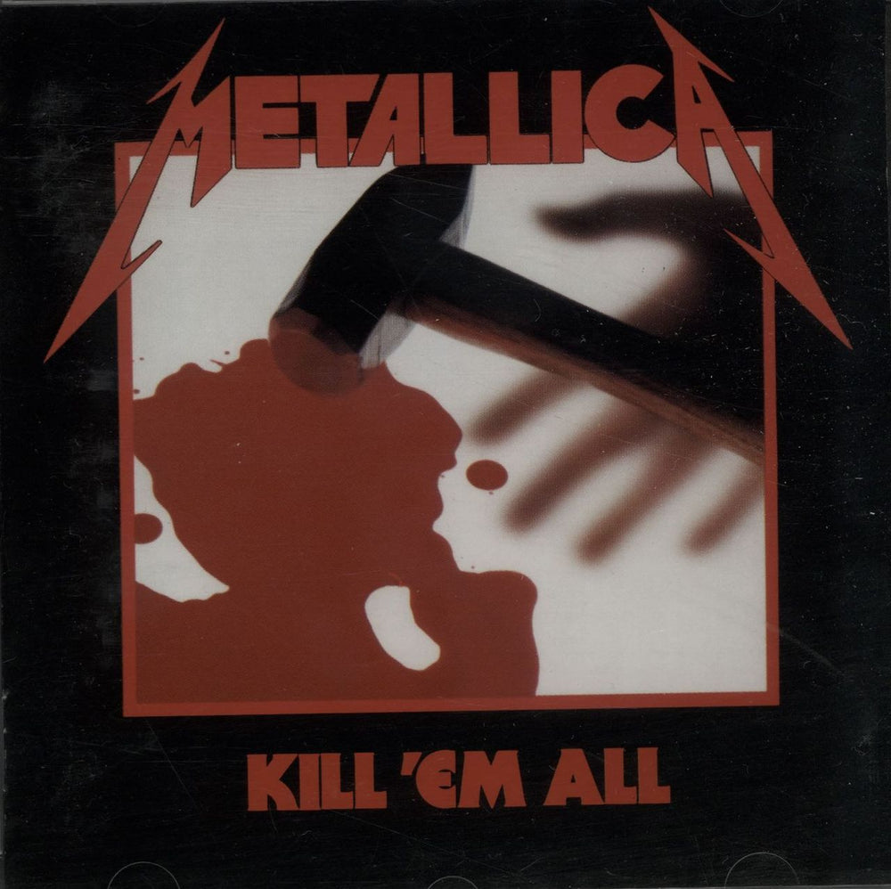 Metallica Kill 'Em All UK CD album (CDLP) 838142-2