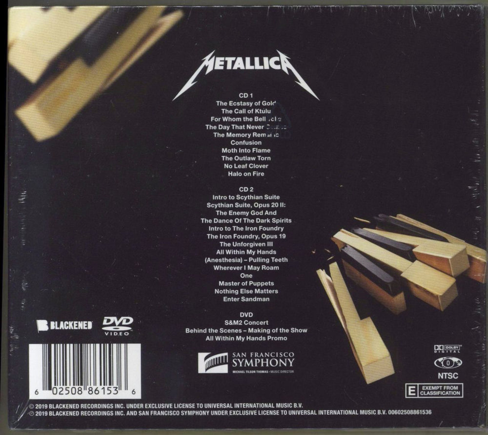 Metallica S&M2 - Deluxe Box - Sealed UK CD Album Box Set 602508860317