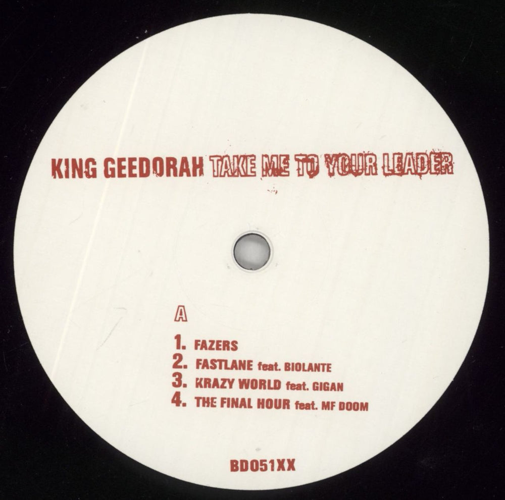 MF Doom Take Me To Your Leader + 7" vinyl UK 2-LP vinyl record set (Double LP Album) 1IK2LTA861344