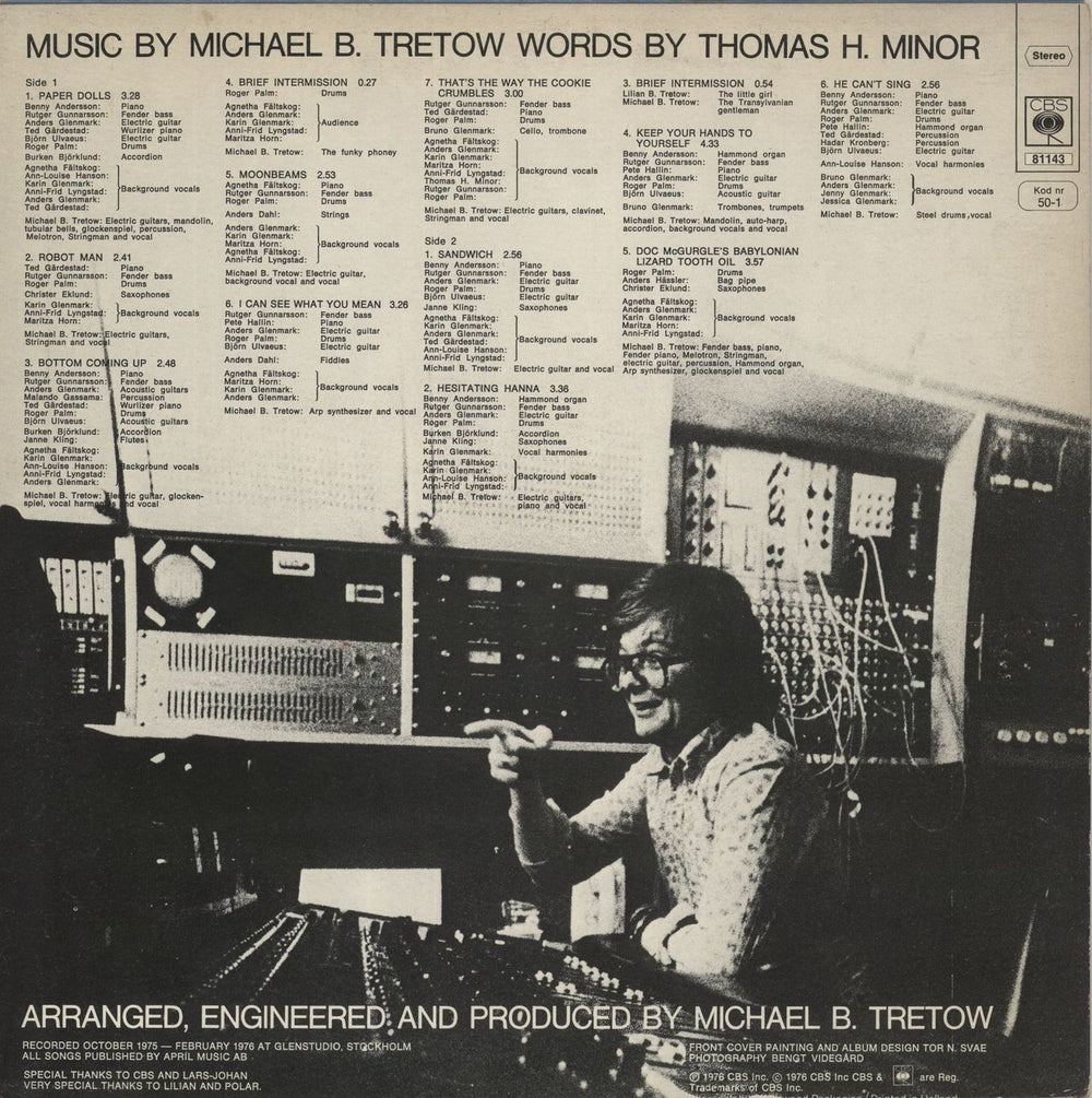 Michael B. Tretow Let's Boogie Dutch vinyl LP album (LP record)