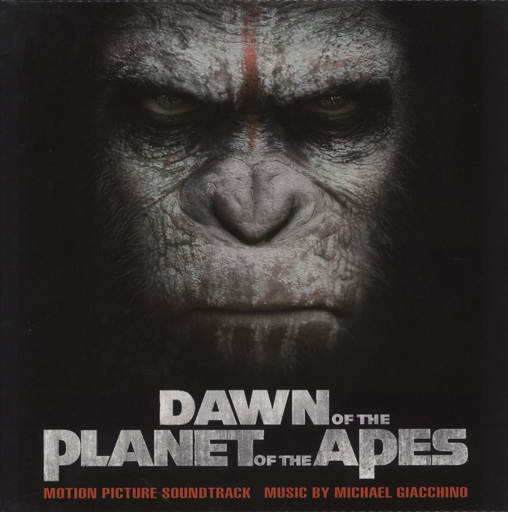 Michael Giacchino Dawn Of The Planet Of The Apes [Motion Picture Soundtrack] - 180g Grey Vinyl UK 2-LP vinyl record set (Double LP Album) MOVLP1219
