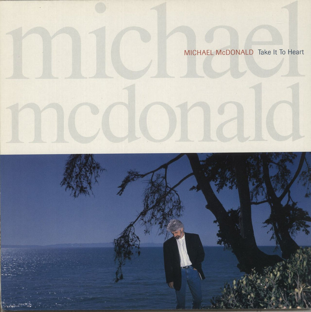 Michael McDonald Take It To Heart UK vinyl LP album (LP record) WX285
