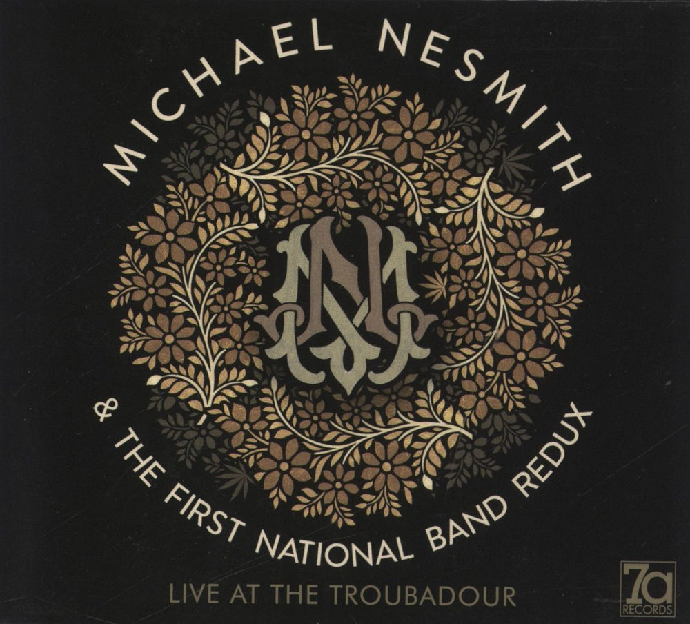 Michael Nesmith Live At The Troubadour UK CD album (CDLP) 7A022