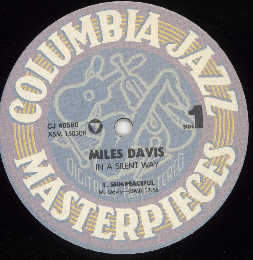 Miles Davis In A Silent Way US vinyl LP album (LP record) MDALPIN722108