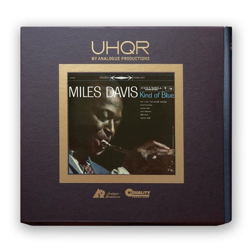 Miles Davis Kind Of Blue - UHQR Clarity Vinyl 33RPM - Hand Pressed - Sealed US vinyl LP album (LP record) AUHQR0004