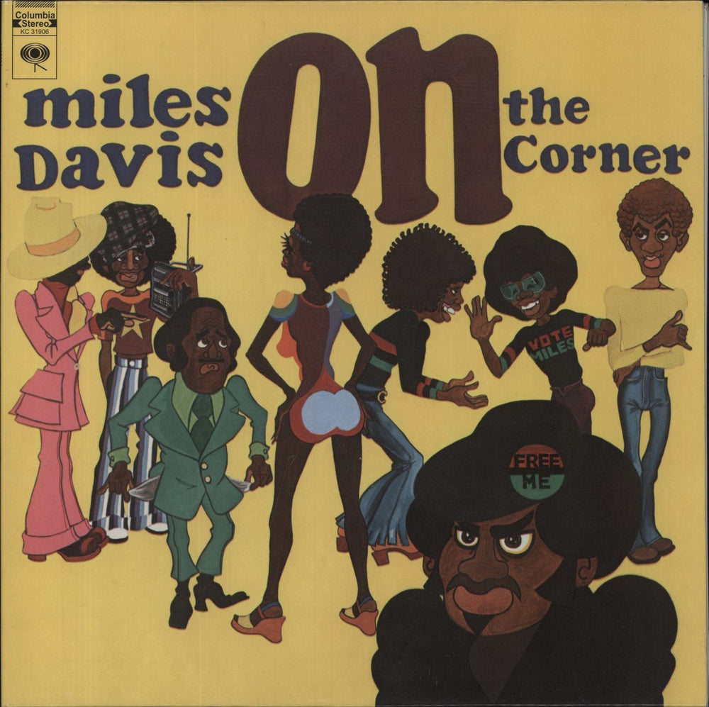 Miles Davis On The Corner UK vinyl LP album (LP record) MOVLP518