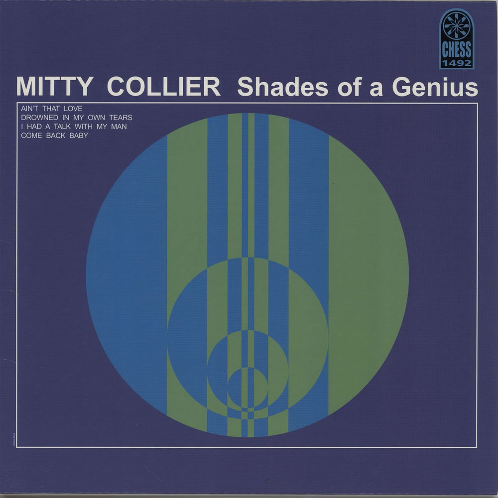 Mitty Collier Shades Of A Genius - 180g German vinyl LP album (LP record) LPS1492