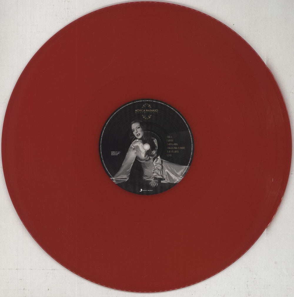 Monica Naranjo Madame Noir - Red Vinyl Spanish vinyl LP album (LP record) MNJLPMA850110