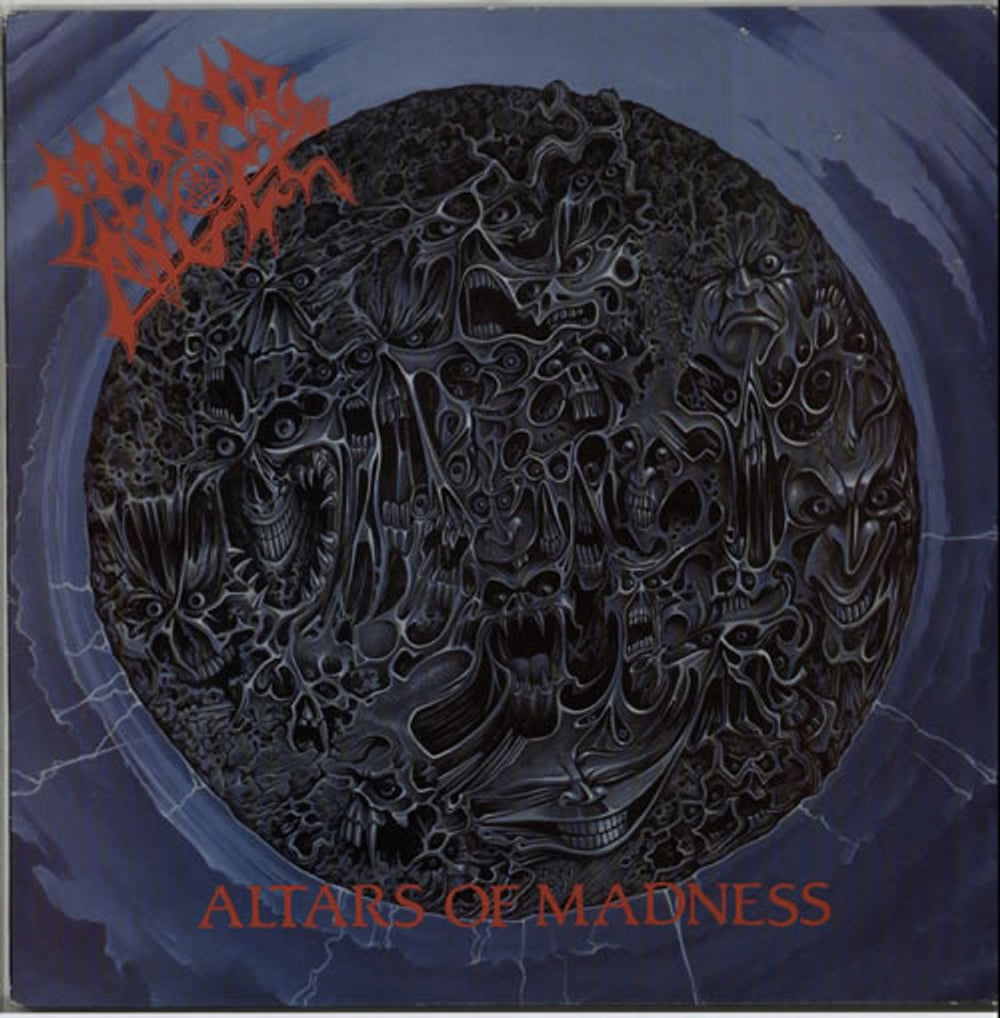 Morbid Angel Altars Of Madness - EX UK vinyl LP album (LP record) MOSH11