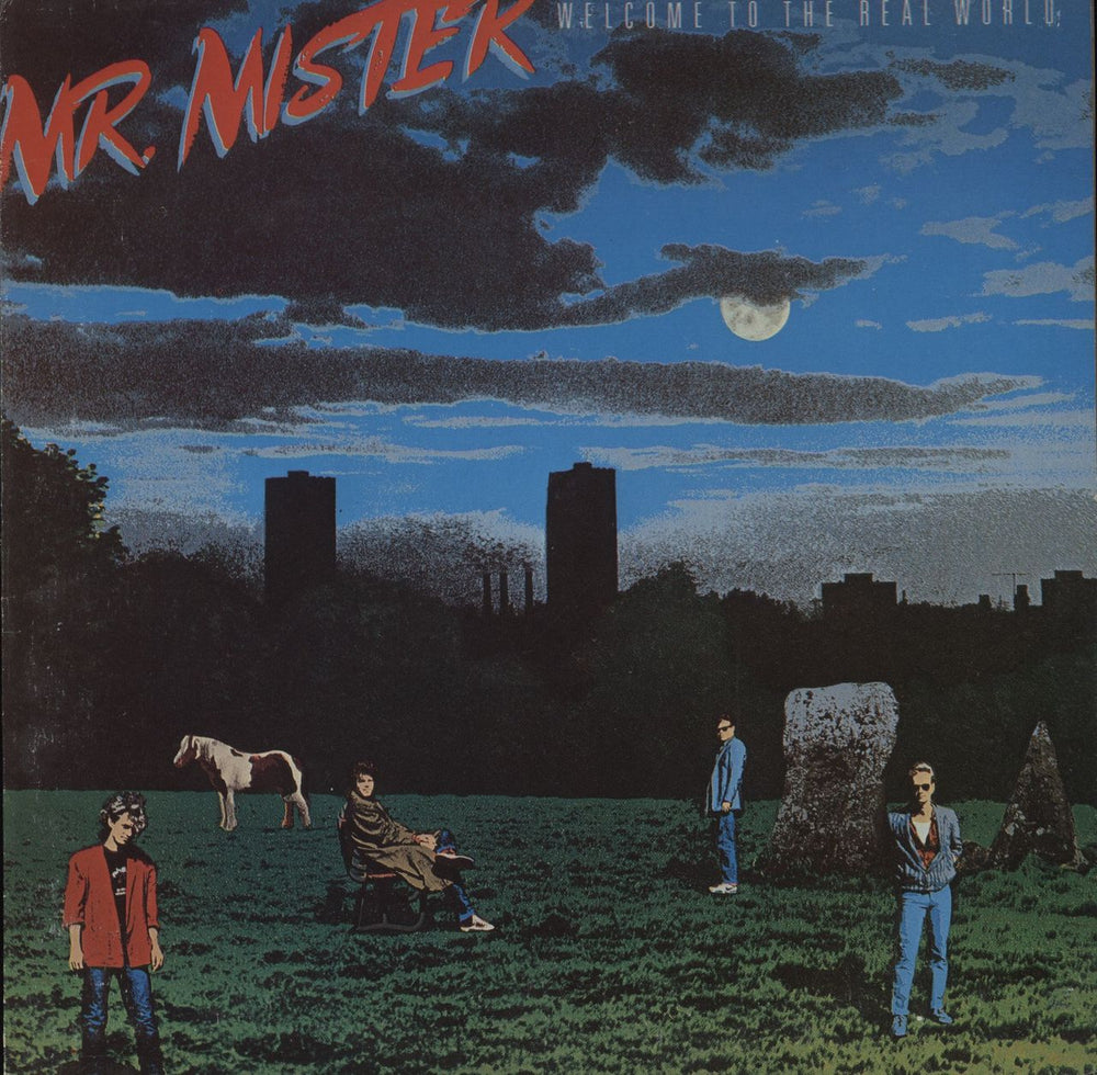 Mr Mister Welcome To The Real World Greek vinyl LP album (LP record) RCLP20359