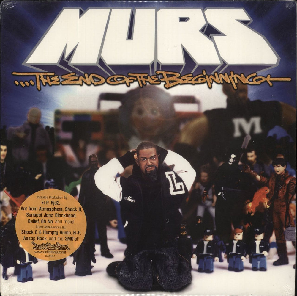 Murs ....The End Of The Beginning - Sealed US 2-LP vinyl record set (Double LP Album) DJX48