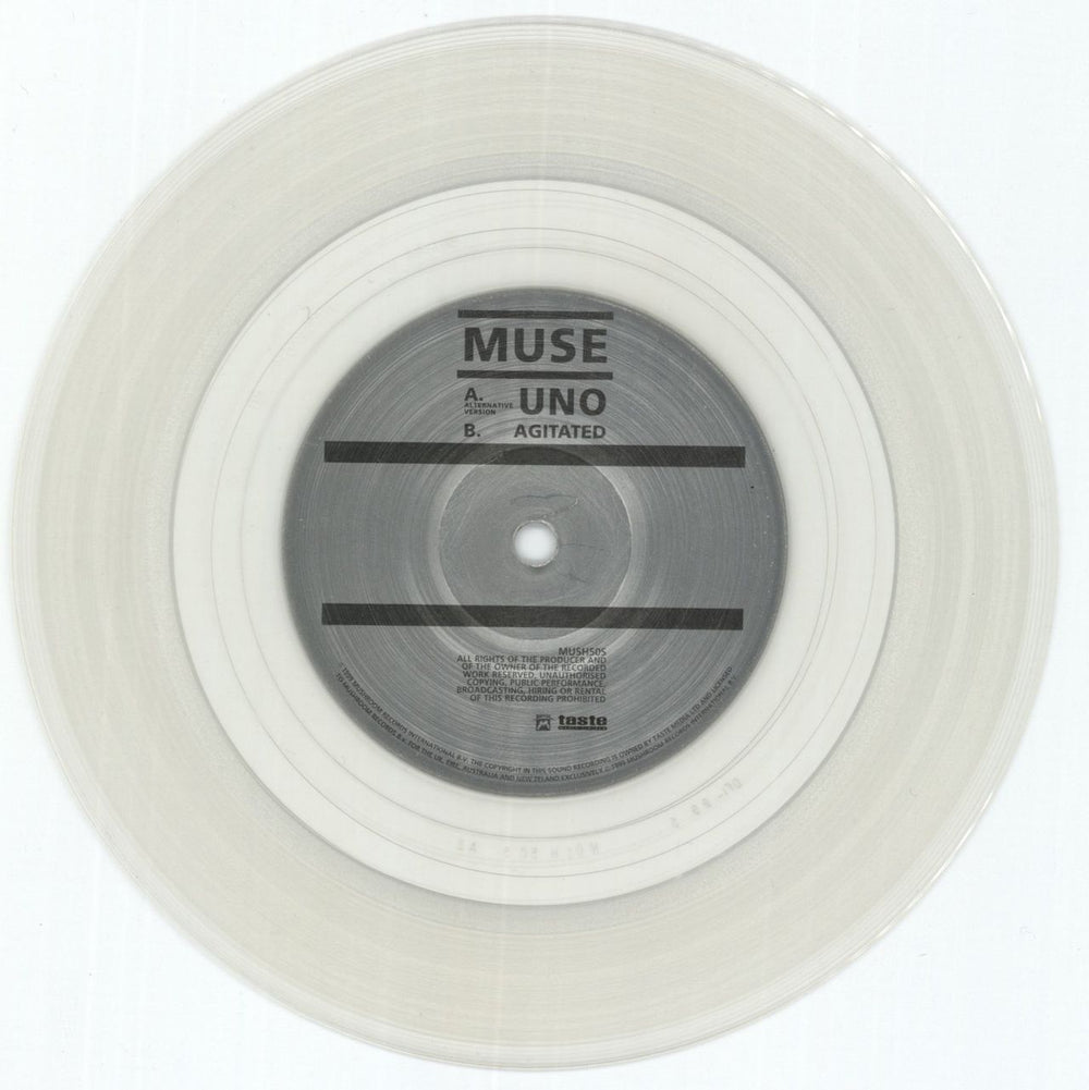 Muse Uno - EX UK 7" vinyl single (7 inch record / 45) USE07UN865459