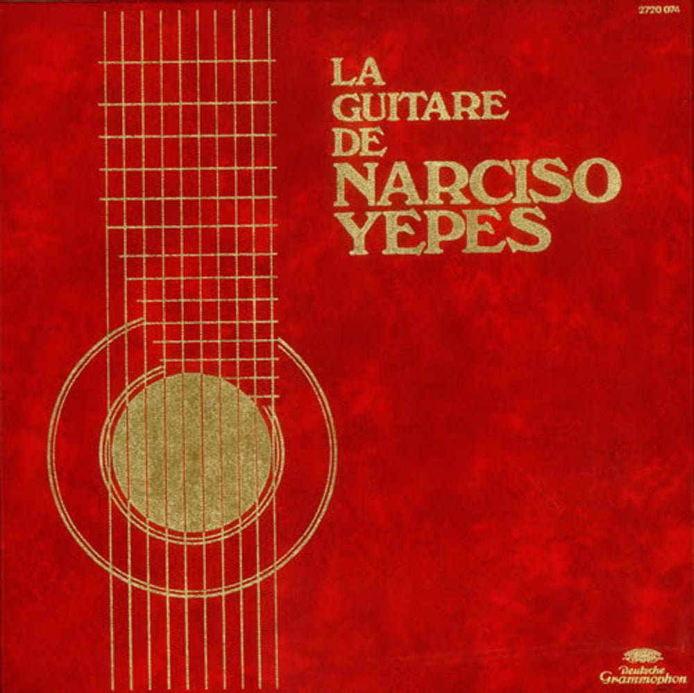 Narciso Yepes La Guitarre de Narciso Yepes German 3-LP vinyl record set (Triple LP Album) 2720074