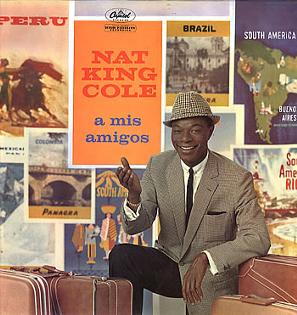 Nat King Cole A Mis Amigos (To My Friends) UK vinyl LP album (LP record) W1220