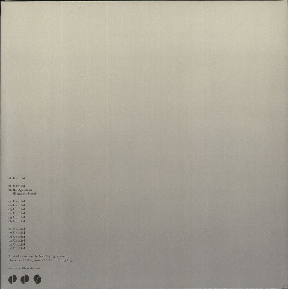 Nate Young Regression Vol. 3 [Other Days] - Sealed UK 2-LP vinyl record set (Double LP Album)