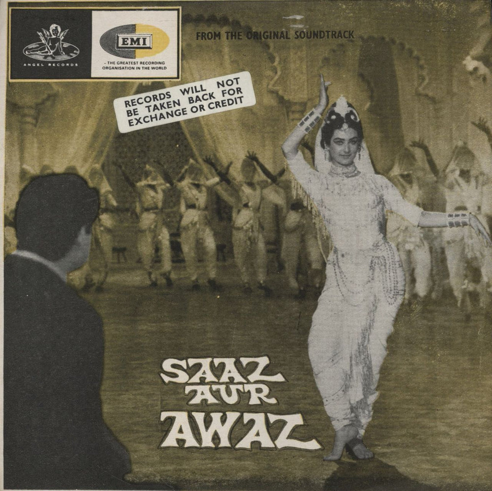 Naushad Saaz Aur Awaz Indian 7" vinyl single (7 inch record / 45) TAE1241