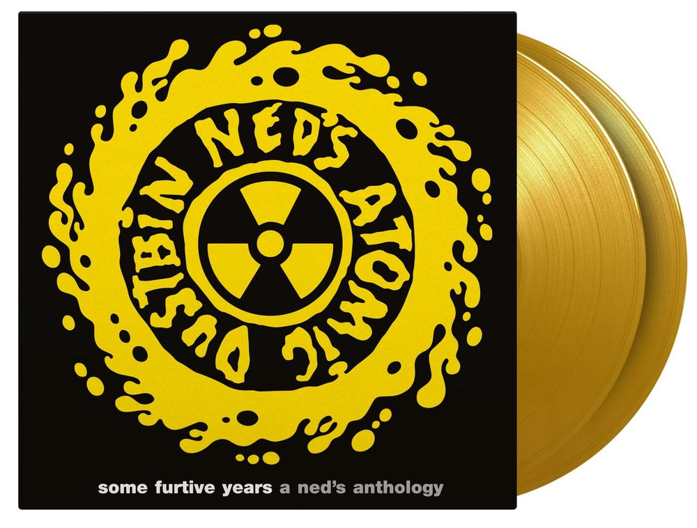 Ned's Atomic Dustbin Some Furtive Years A Ned's Anthology - Yellow Vinyl 180 Gram UK 2-LP vinyl record set (Double LP Album) NAD2LSO844639