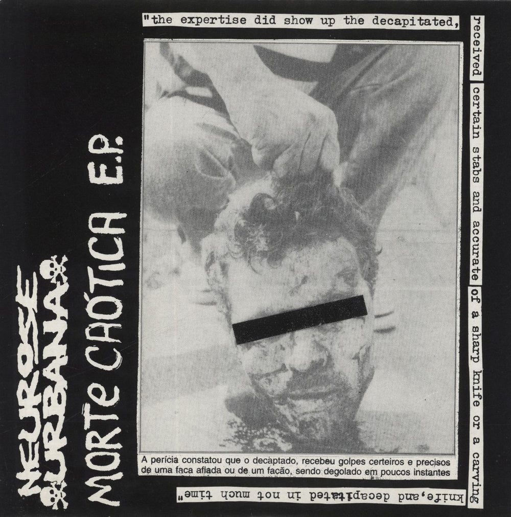 Neurose Urbana Morte Caótica E.P. Swiss 7" vinyl single (7 inch record / 45) 010