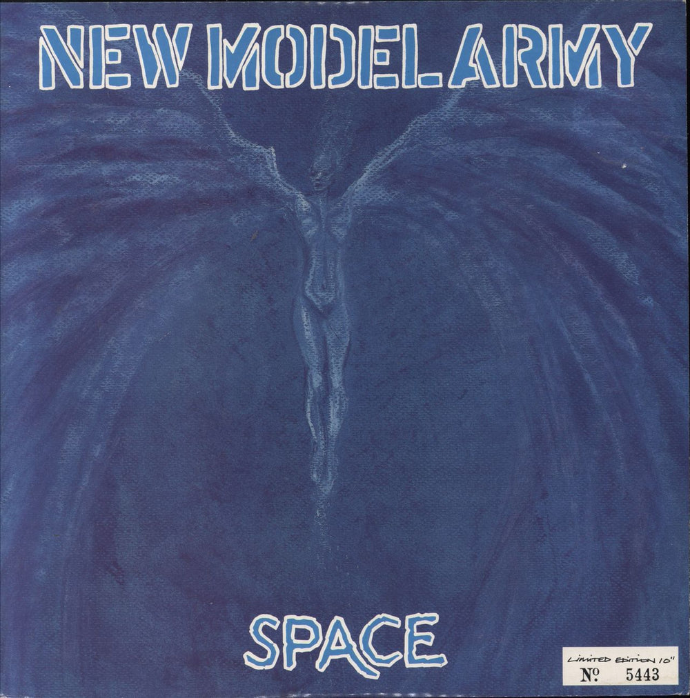 New Model Army Space UK 10" vinyl single (10 inch record) 10NMA12