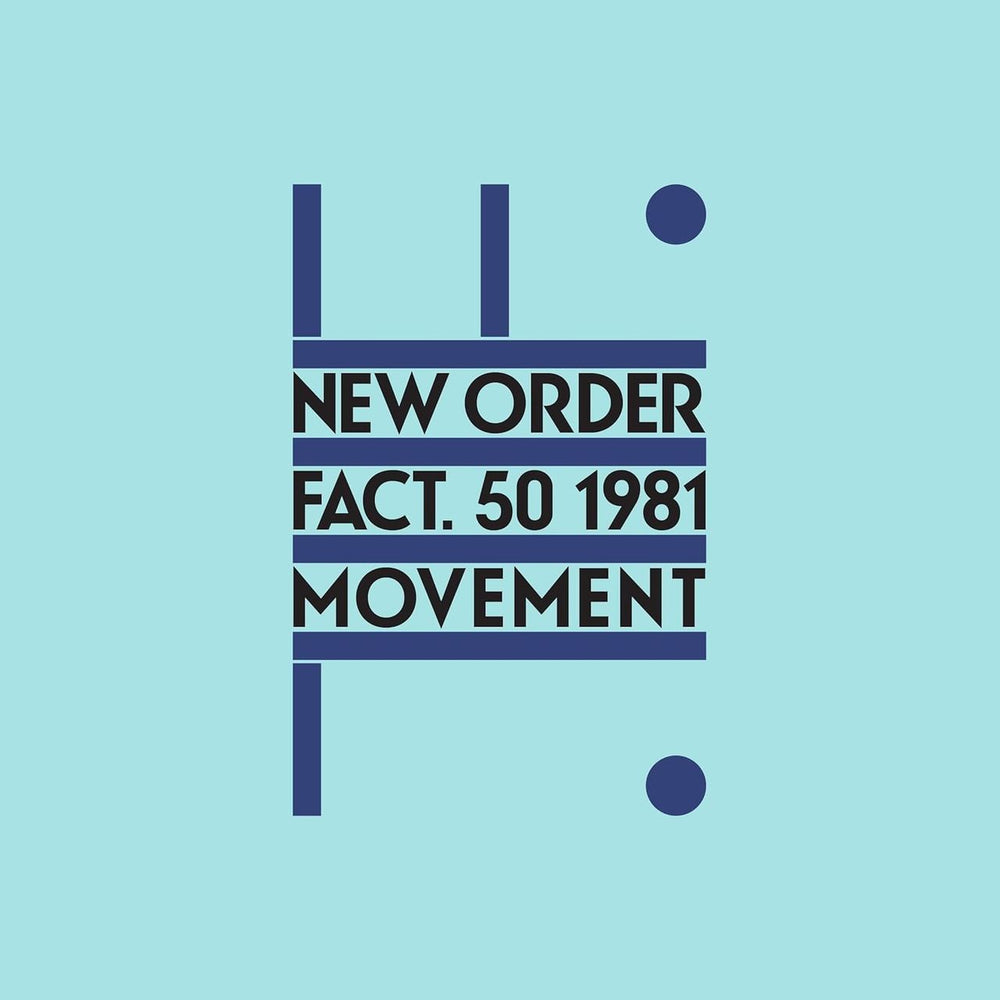 New Order Movement - Black Vinyl - Sealed UK vinyl LP album (LP record) FACD50