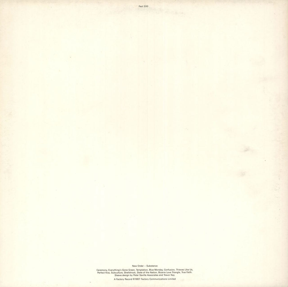 New Order Substance - 1st - EX UK 2-LP vinyl record set (Double LP Album)