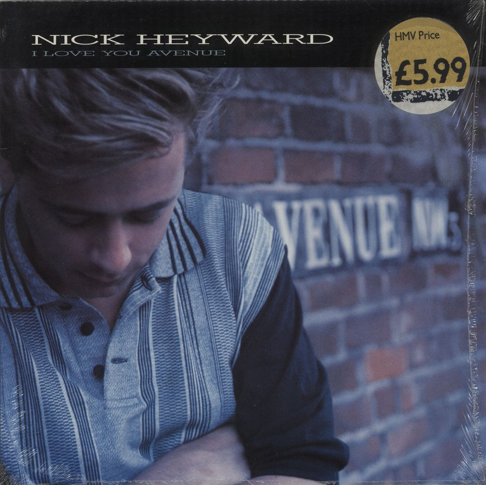 Nick Heyward I Love You Avenue - shrink UK vinyl LP album (LP record) WX194