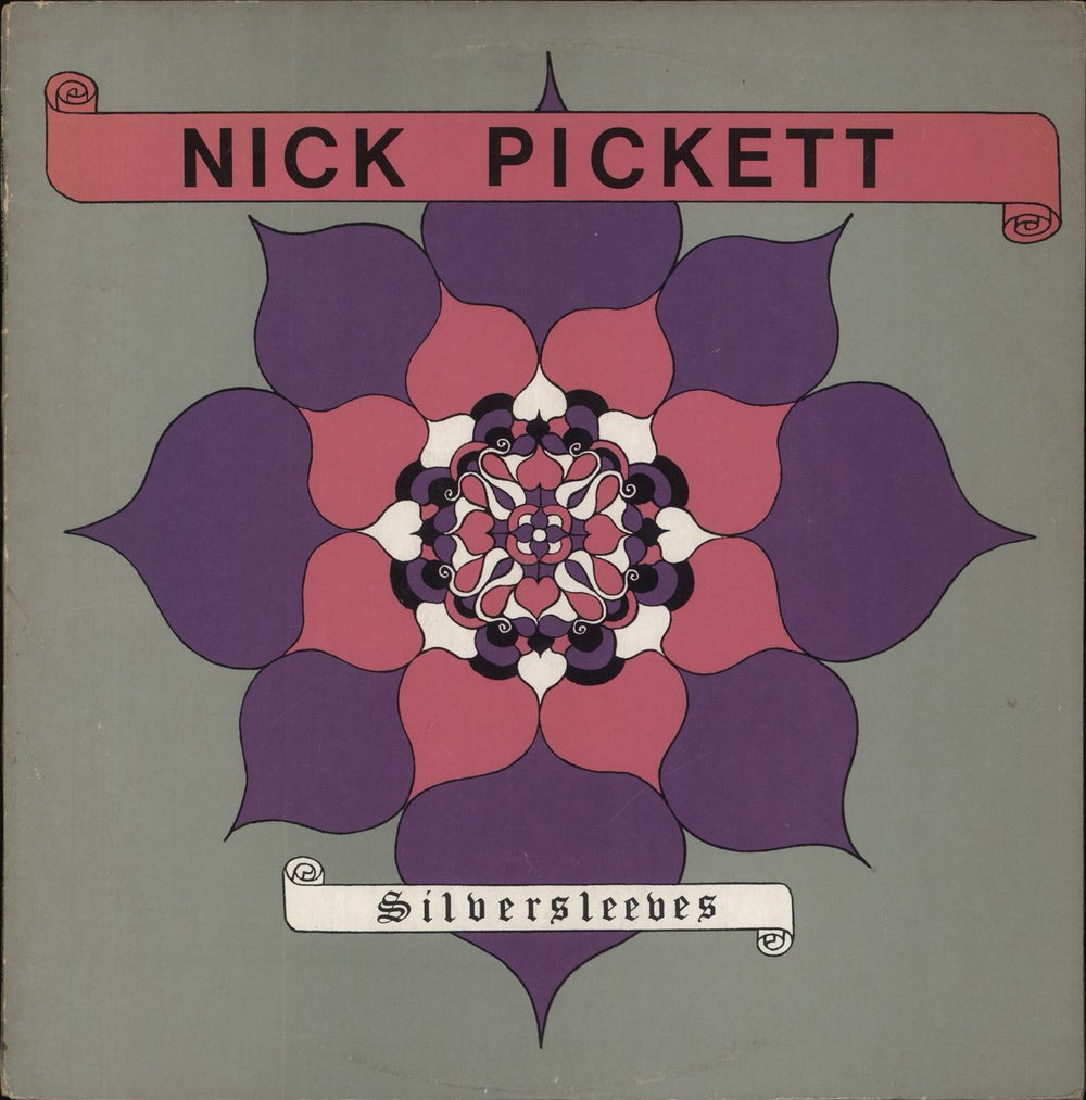 Nick Pickett Silversleeves - White Label UK vinyl LP album (LP record) K44172