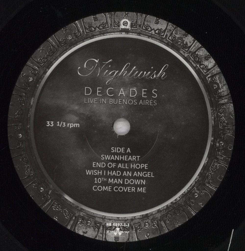 Nightwish Decades [Live In Buenos Aires] UK 3-LP vinyl record set (Triple LP Album) NIW3LDE841061