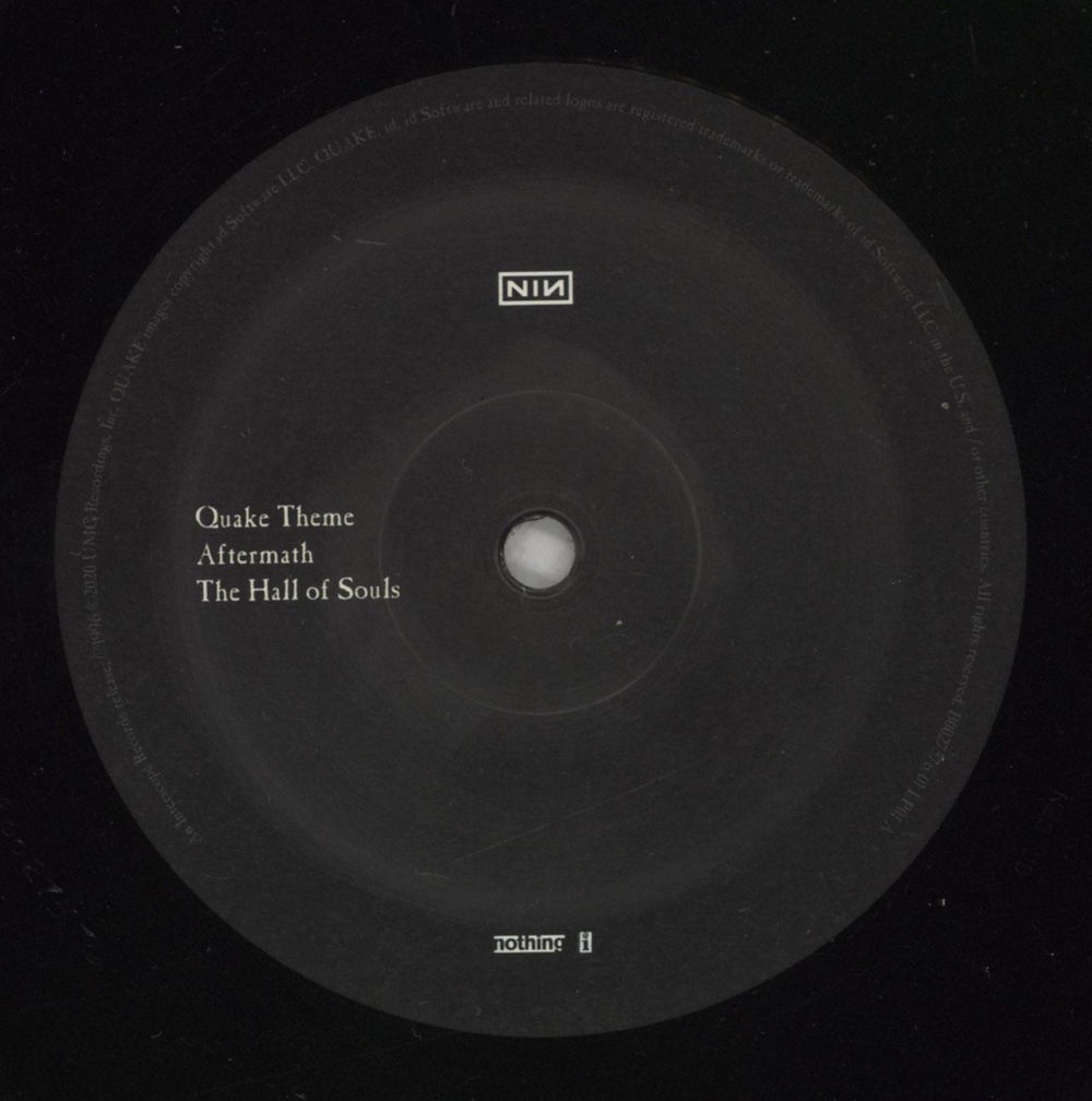 Nine Inch Nails Quake UK 2-LP vinyl record set (Double LP Album) NIN2LQU880610