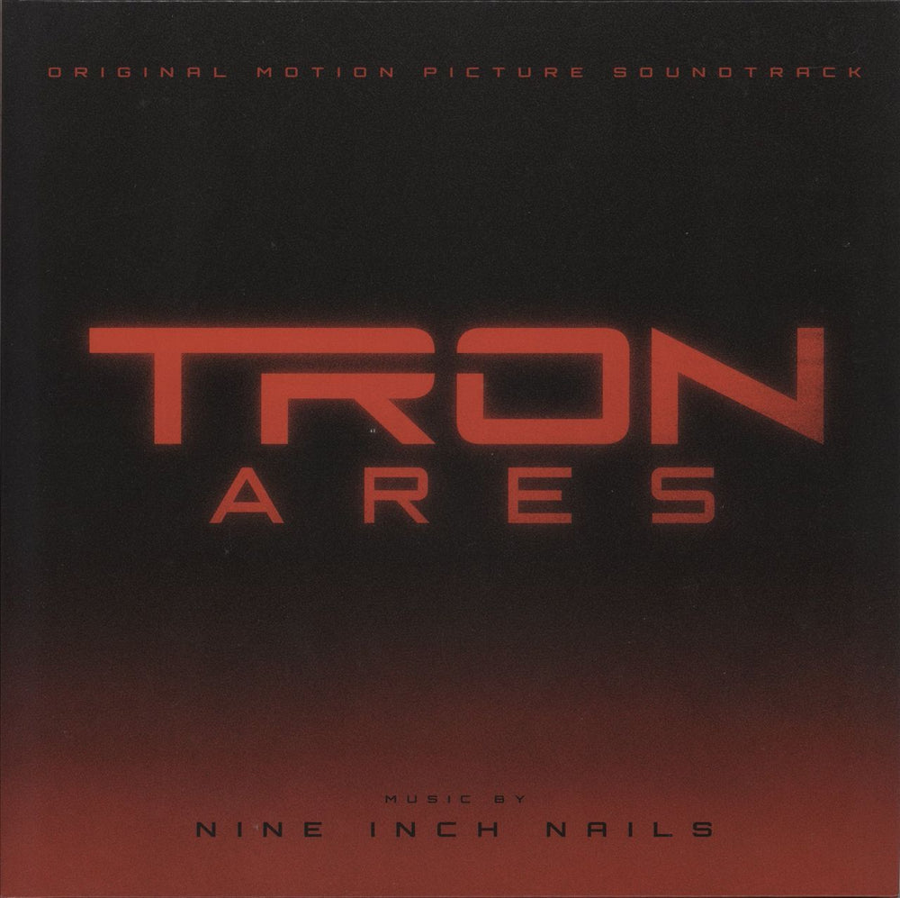 Nine Inch Nails Tron: Ares [Original Motion Picture Soundtrack] - Red and Black Vinyl UK 2-LP vinyl record set (Double LP Album) NULL22