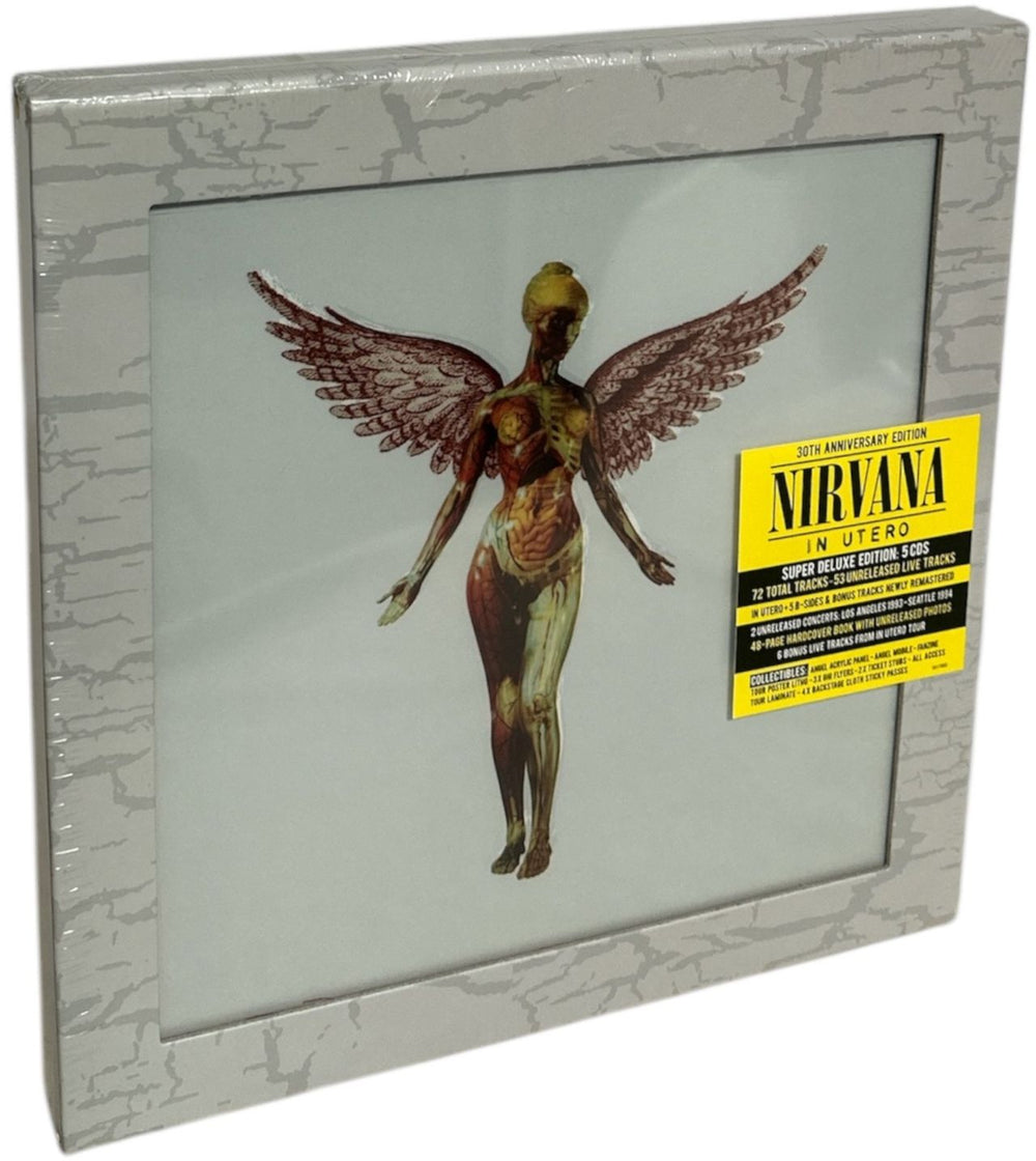 Nirvana (US) In Utero - 30th Anniversary Edition - Sealed UK CD Album Box Set 5517850