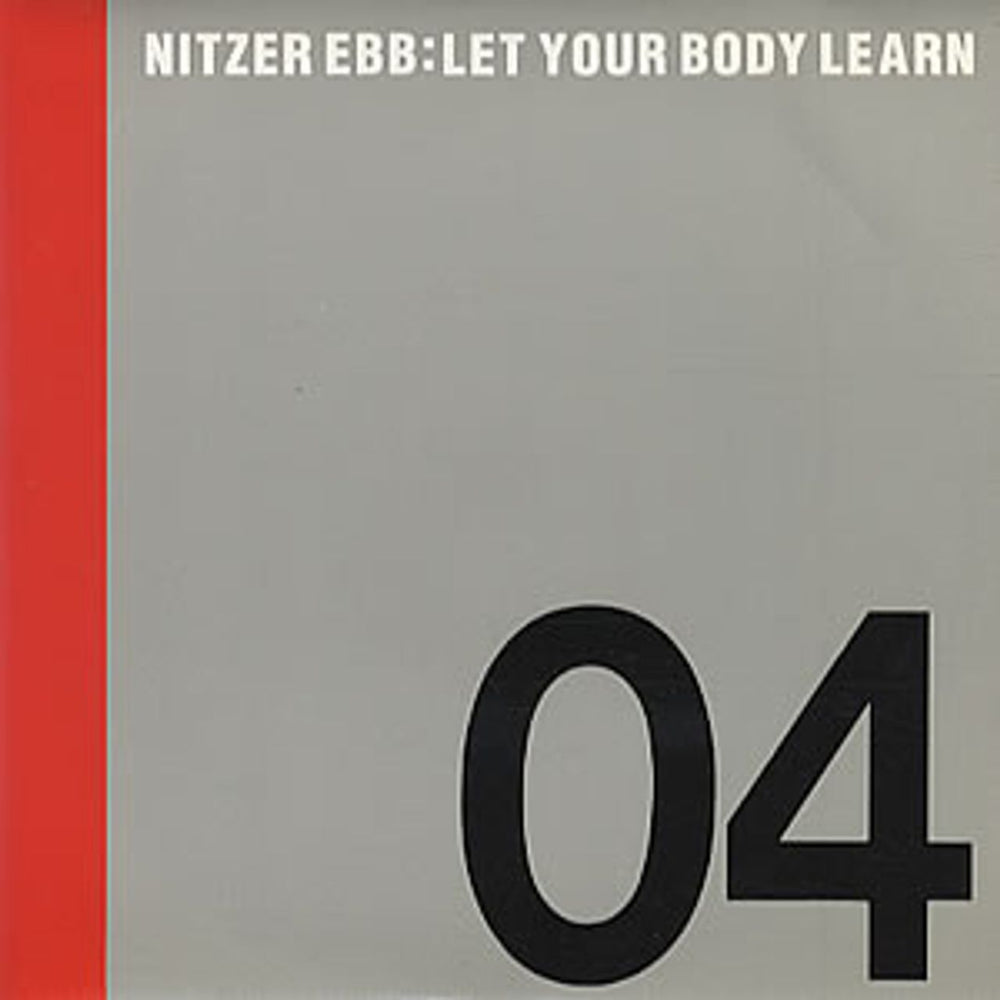 Nitzer Ebb Let Your Body Learn UK 7" vinyl single (7 inch record / 45) MUTE58