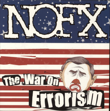 NoFX The War On Errorism - White Vinyl US vinyl LP album (LP record) FAT657-1