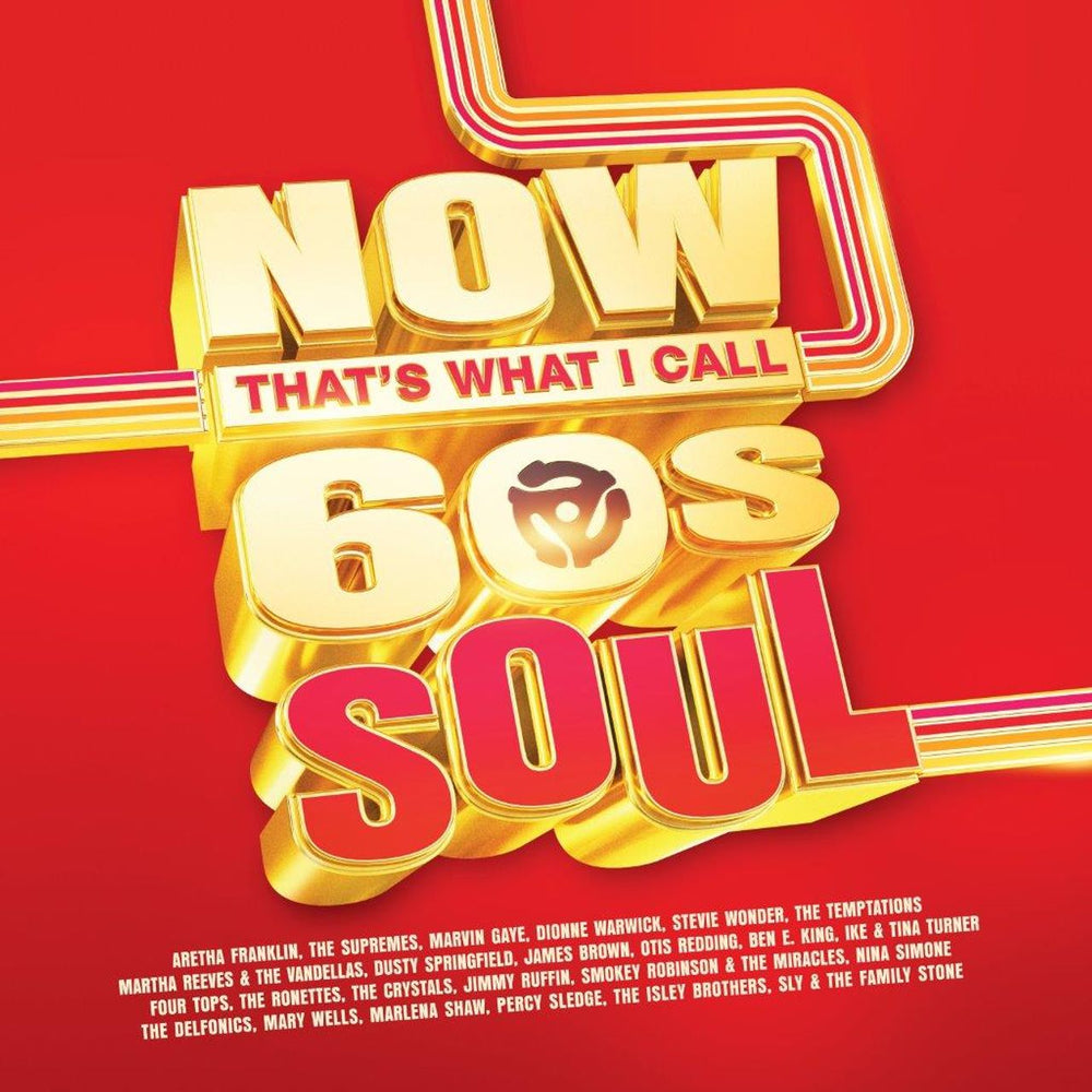 Now That's What I Call Music NOW That's What I Call 60s Soul - Red Vinyl - Sealed UK 3-LP vinyl record set (Triple LP Album) N.W3LNO873614