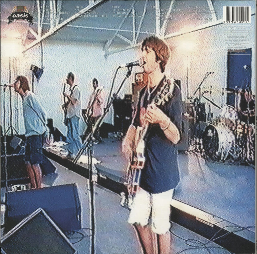 Oasis The Masterplan UK 2-LP vinyl record set (Double LP Album) 5017556302415