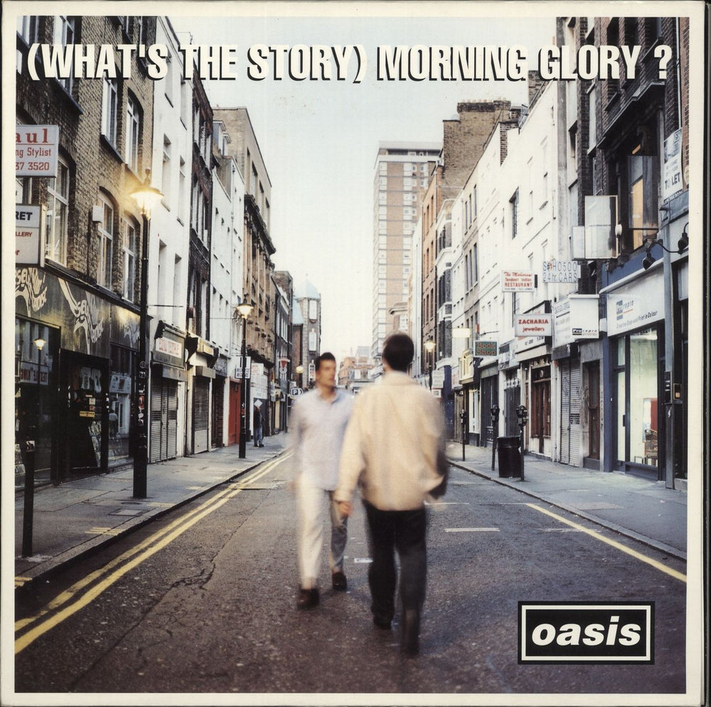 Oasis (What's The Story) Morning Glory? - Damont - EX UK 2-LP vinyl record set (Double LP Album) CRELP189