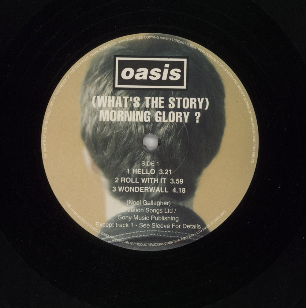 Oasis (What's The Story) Morning Glory? - Damont - EX UK 2-LP vinyl record set (Double LP Album) OAS2LWH214302
