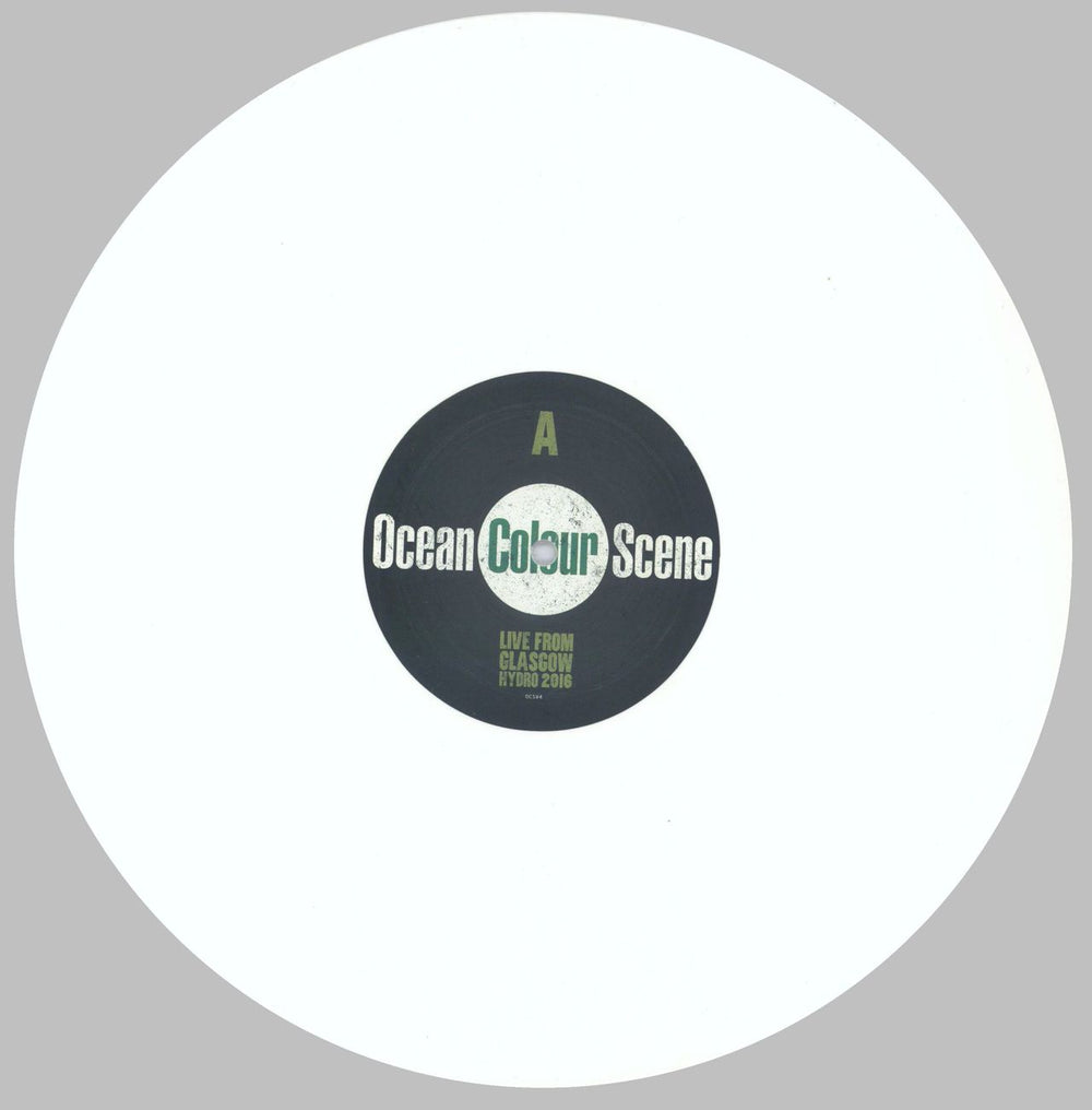 Ocean Colour Scene Live From The Glasgow Hydro 2016 - White Vinyl + CD UK vinyl LP album (LP record) OCSLPLI833298
