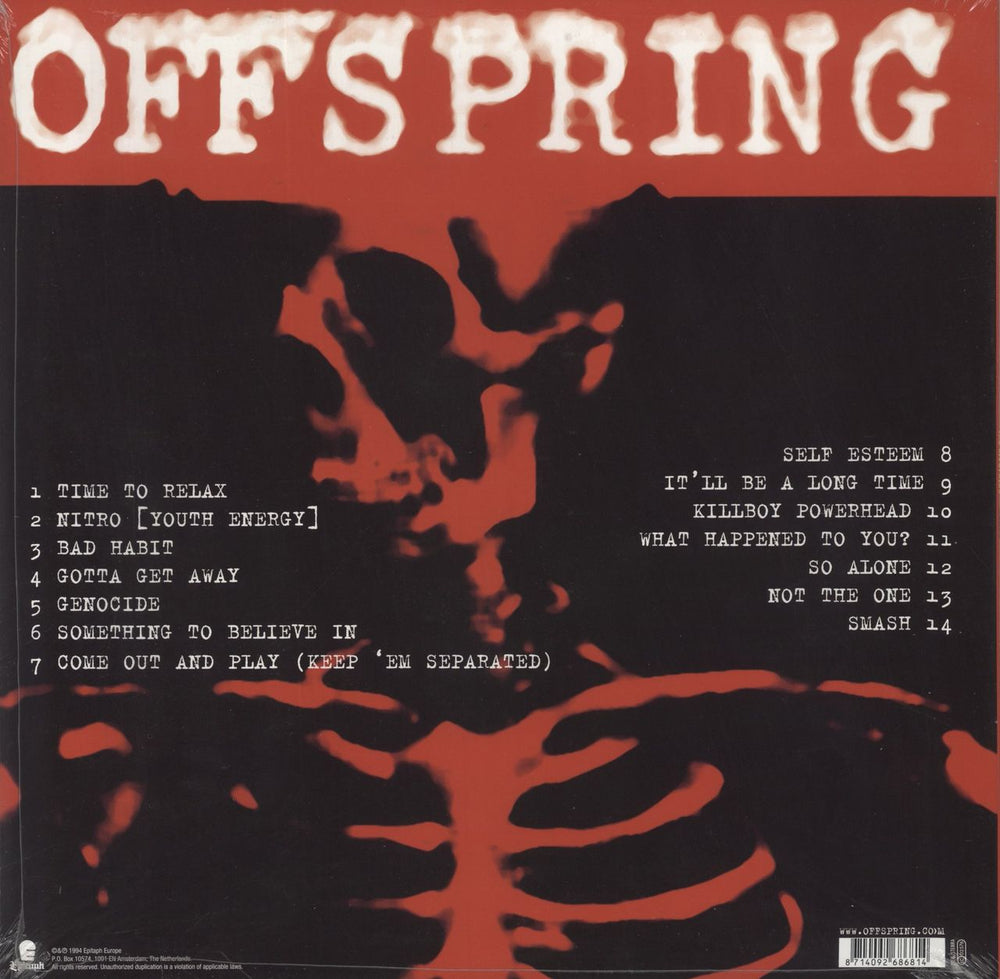 Offspring Smash - Sealed Dutch vinyl LP album (LP record) 8714092686814