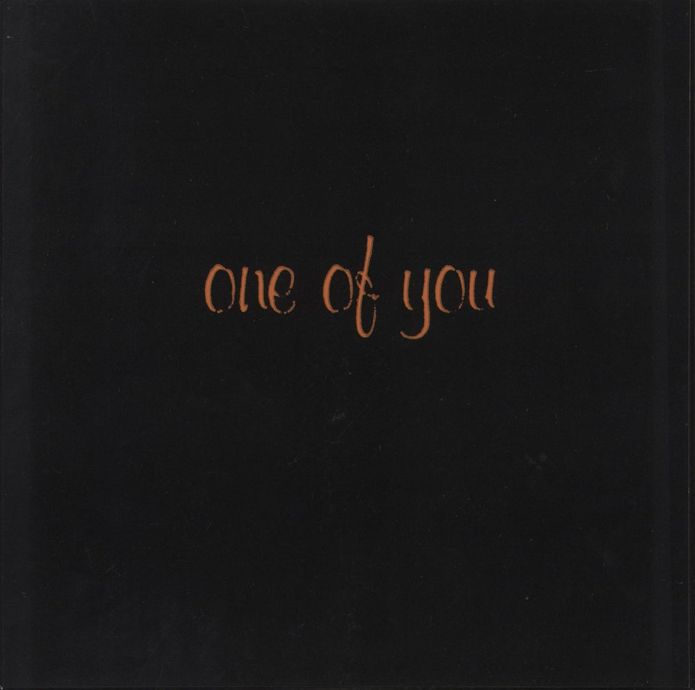 One Of You One Of You US vinyl LP album (LP record)