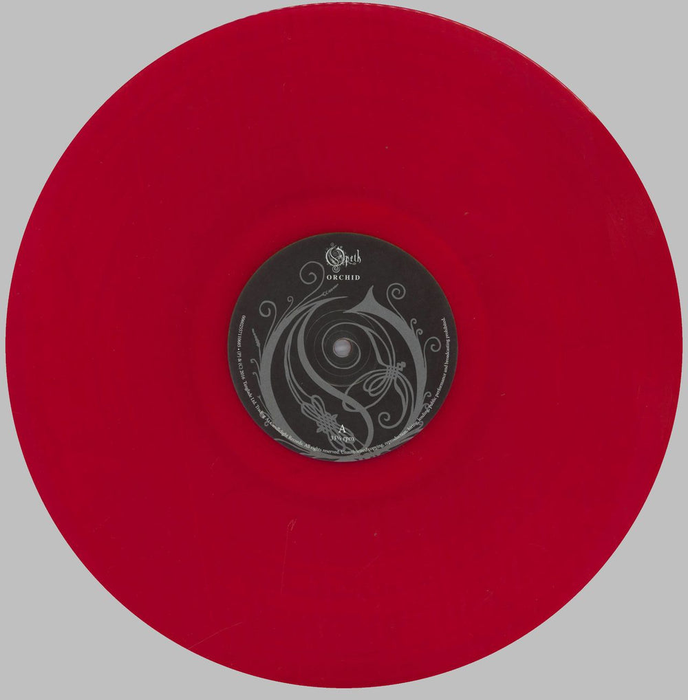 Opeth Orchid - Translucent Red Vinyl UK 2-LP vinyl record set (Double LP Album) OEP2LOR823774